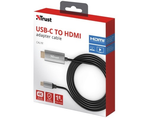 Перехідник Trust Calyx USB-C to HDMI Adapter Cable (23332_TRUST)