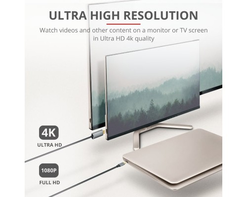 Перехідник Trust Calyx USB-C to HDMI Adapter Cable (23332_TRUST)