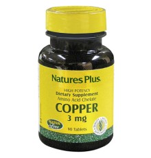 Мінерали Natures Plus Мідь 3мг, 90 таблеток (NAP-03430)