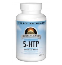 Амінокислота Source Naturals 5-HTP (гідроксітріптофан), 50 мг, Serene Science, 30 желатин (SN1700)