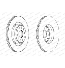 Гальмівний диск FERODO DDF1503C