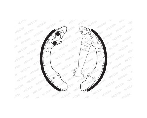 Гальмівні колодки FERODO FSB150