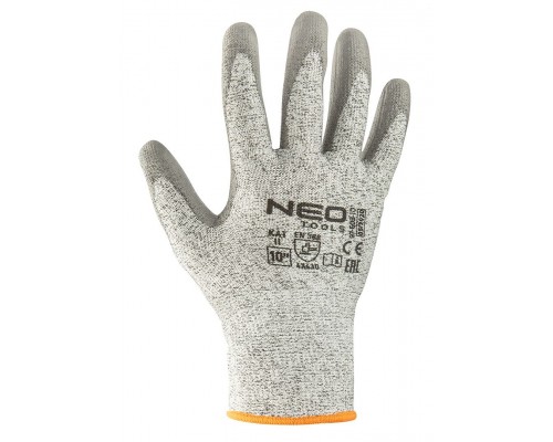 Захисні рукавиці Neo Tools з поліуретановим покриттям, проти порізів, р. 9 (97-609-9)
