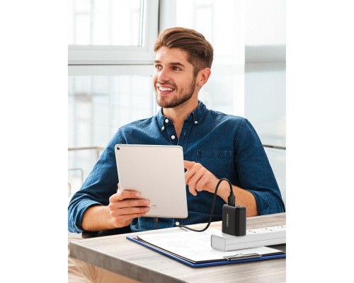 Зарядний пристрій Ugreen CD161 36W 2xUSB QC 3.0 Charger (Black) (10216)