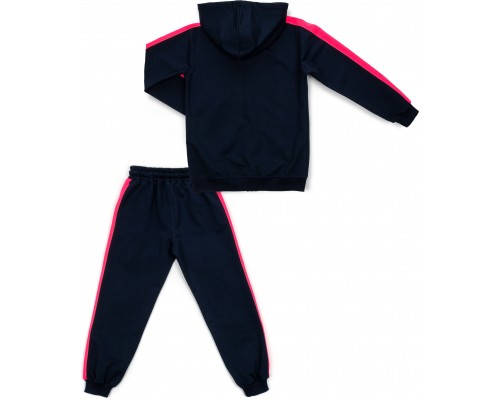 Спортивний костюм дитячий Joi з серцем (S-703-134G-blue)