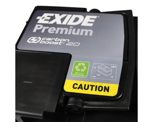 Акумулятор автомобільний EXIDE PREMIUM 72A (EA722)