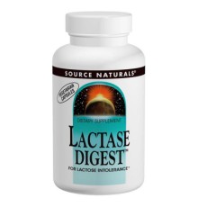 Вітамінно-мінеральний комплекс Source Naturals Лактаза, 30 мг, Lactase Digest, 45 капсул (SN2366)
