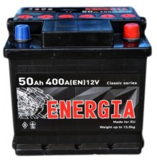 Акумулятор автомобільний ENERGIA 50Аh (000022385)