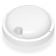 Світильник Videx LED з датчиком ІК IP54  12W 5000K сенсорн (VL-BHR-125W-SP)