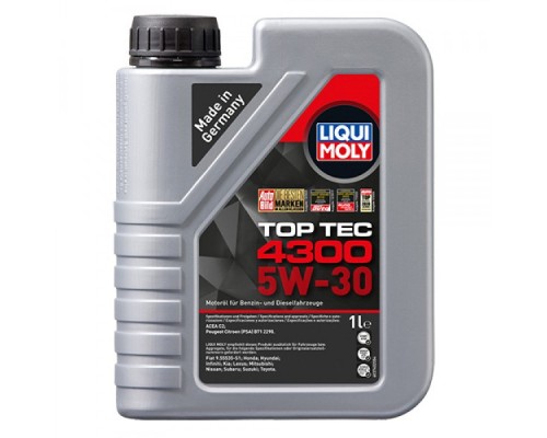 Моторна олива Liqui Moly Top Tec 4300 SAE 5W-30  1л. (2323)