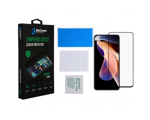 Скло захисне BeCover Redmi Note 11 Pro / 11 Pro Plus Black (707140)