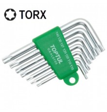 Набір інструментів Toptul ключів TORX Г-обр. T10-T40 7од. (GAAL0705)