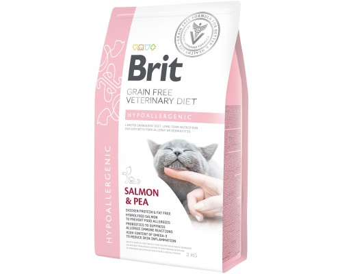 Сухий корм для кішок Brit GF VetDiets Cat Hypoallergenic 2 кг (8595602528370) Сухий корм для кішок Brit GF VetDiets Cat Hypoallergenic 2 кг (8595602528370)