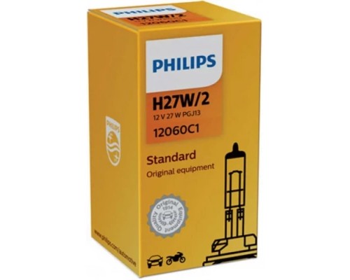 Автолампа Philips 12060C1 H27W/2 12V 27W (3410)
