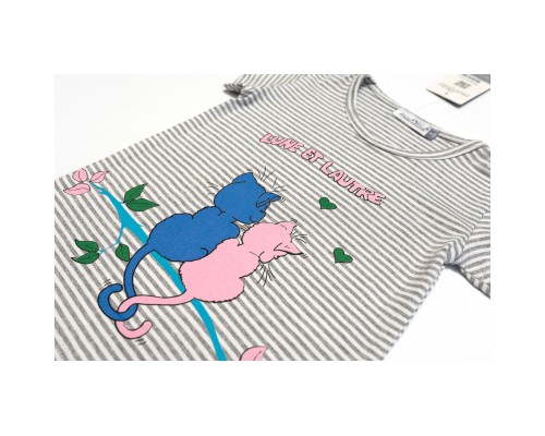 Піжама дитяча Matilda з котиками (12311-2-98G-pink)