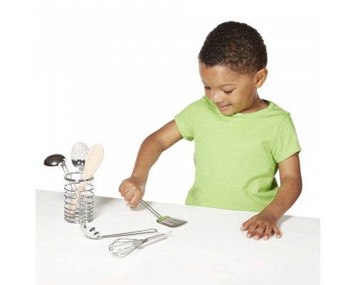 Ігровий набір Melissa&Doug металевий кухонний (MD19351)
