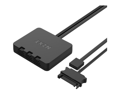 Кулер до корпусу NZXT F140RGB Twin (Black) (RF-R14DF-B1)