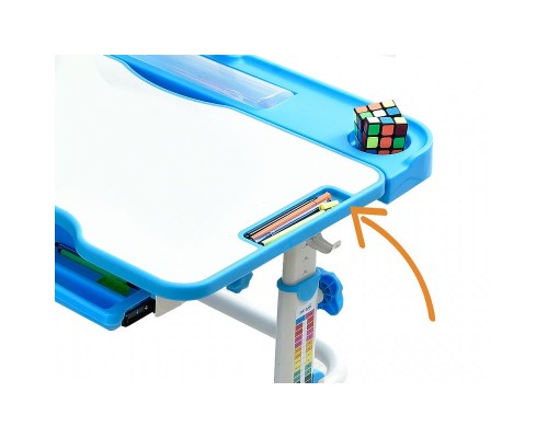 Парта зі стільцем Evo-kids BD-04 Z Teddy + лампа