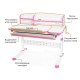 Парта Evo-kids Martin Pink (Evo-430 WP з полицею)