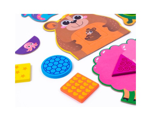 Розвиваюча іграшка Vladi Toys Гра-сортер Звірята (укр) (ZB2002-05)