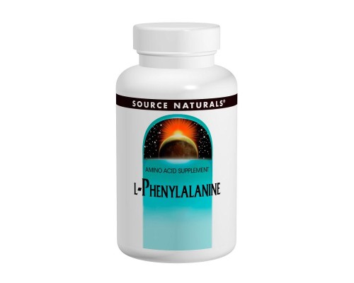 Амінокислота Source Naturals L-Фенілаланін 500мг, 100 таблеток (SNS-00161) Амінокислота Source Naturals L-Фенілаланін 500мг, 100 таблеток (SNS-00161)