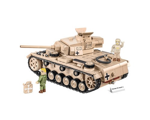 Конструктор Cobi Друга Світова Війна Танк Panzer III, 780 деталей (COBI-2562)