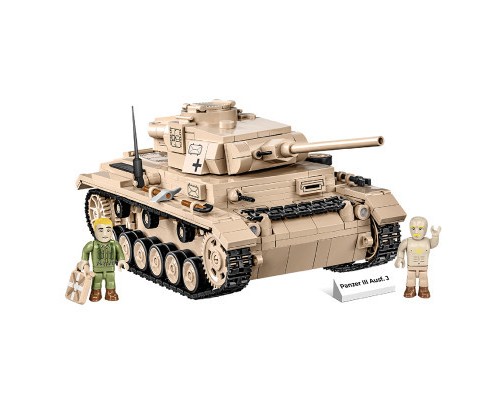 Конструктор Cobi Друга Світова Війна Танк Panzer III, 780 деталей (COBI-2562)