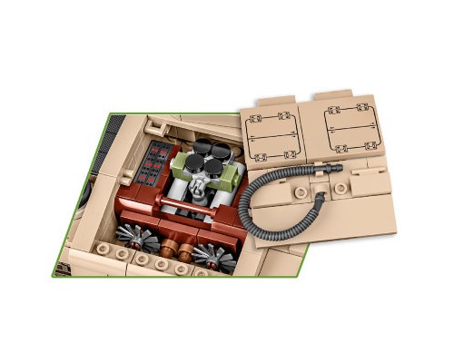 Конструктор Cobi Друга Світова Війна Танк Panzer III, 780 деталей (COBI-2562)