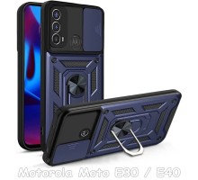 Чохол до мобільного телефона BeCover Military Motorola Moto E30 / E40 Blue (708183)