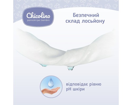 Дитячі вологі серветки Chicolino алоє вера 72 шт (4823098411802)
