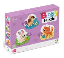 Пазл DoDo 3 в 1 Домашні тварини (300395)