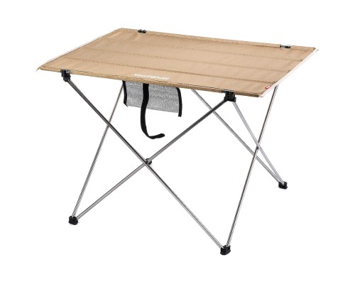 Туристичний стіл Naturehike NH20JJ020 L Aluminium Beige (6927595763438)