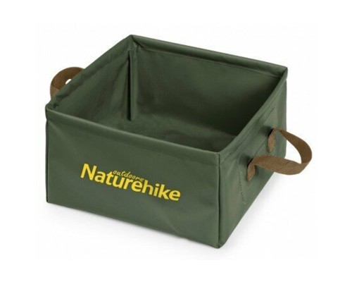 Відро складне Naturehike Square bucket 13л Army Green NH19SJ007 (6927595739068)