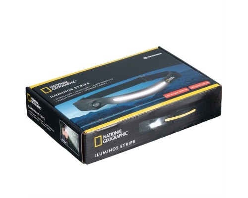 Ліхтар National Geographic Iluminos Stripe 300 lm + 90 Lm USB Rechargeable (930158)
