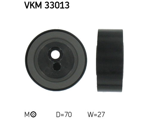 Ролик натягувача ременя SKF VKM 33013