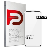 Скло захисне Armorstandart Pro 3D Apple iPhone 14 Pro Black (ARM66355)