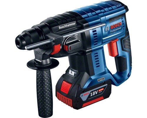Перфоратор Bosch GBH 180-LI, 2х4Ah, 18, 2 Дж, 2.3 кг (0.611.911.121)