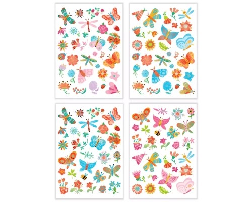 Набір для творчості DoDo Квіткові мрії набір дитячих тимчасових татуювань (301101)