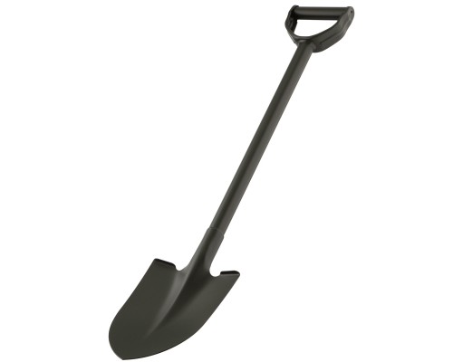 Лопата 2E Bushcraft, сталевий держак, 1.5 мм, 78 см, 0.93кг (2E-S78CS)
