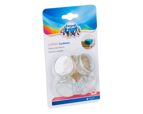 Захист на кути Canpol babies 4 шт білий (74/012) Захист на кути Canpol babies 4 шт білий (74/012)