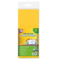 Обкладинки для зошитів Cool For School 10 шт в упаковці, жовтий (CF69124-05)
