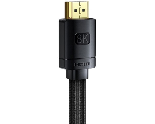 Кабель мультимедійний HDMI to HDMI 1.0m V2.1 Baseus (CAKGQ-J01)