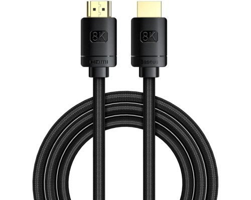 Кабель мультимедійний HDMI to HDMI 1.0m V2.1 Baseus (CAKGQ-J01)