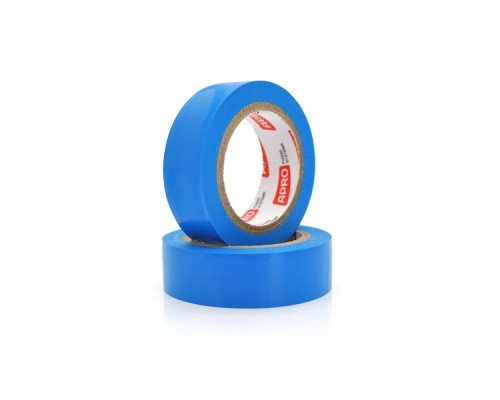 Ізоляційна стрічка APRO 0,14мм*17мм*10м blue (0,14мм*17мм*10м / 05735)