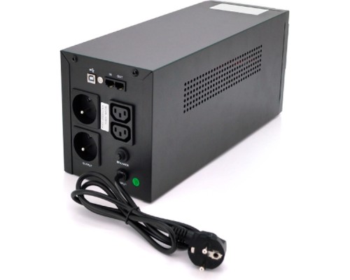 Пристрій безперебійного живлення Qoltec Qoltec QLT1500 (900W) (QLT1500-53955)