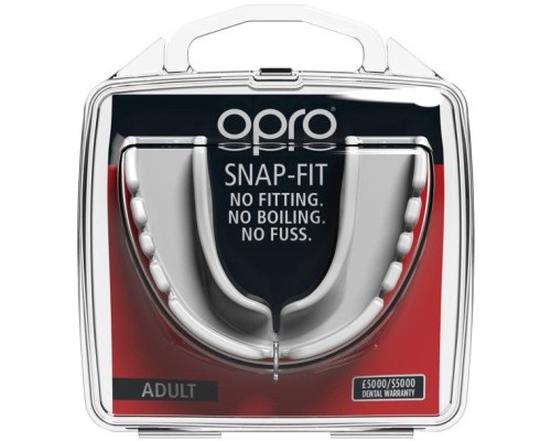 Капа Opro Snap-Fit доросла (вік 11+) Clear (art.002139015) (SN_Clear)