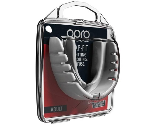 Капа Opro Snap-Fit доросла (вік 11+) Clear (art.002139015) (SN_Clear)