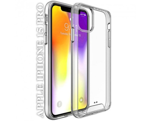 Чохол до мобільного телефона BeCover Space Case Apple iPhone 15 Pro Transparancy (709938)