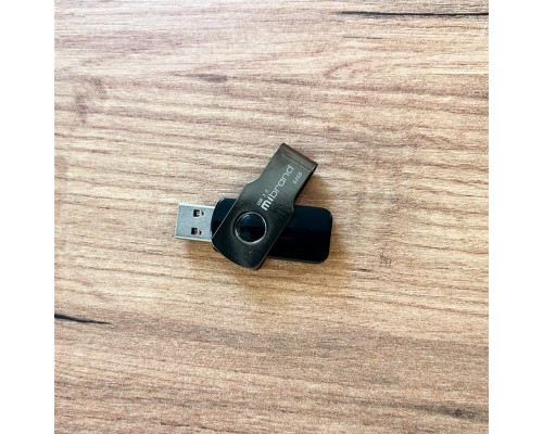 USB флеш накопичувач Mibrand 64GB Lizard Black USB 3.2 (MI3.2/LI64P9B) 