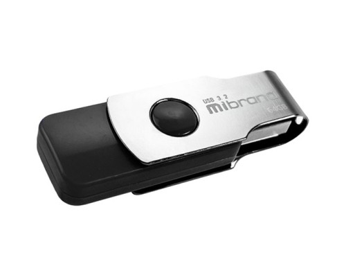 USB флеш накопичувач Mibrand 64GB Lizard Black USB 3.2 (MI3.2/LI64P9B) 
